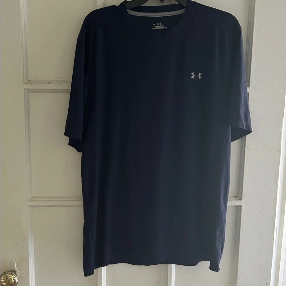 Under Armour   heatgear dark Blue Athletic Tee